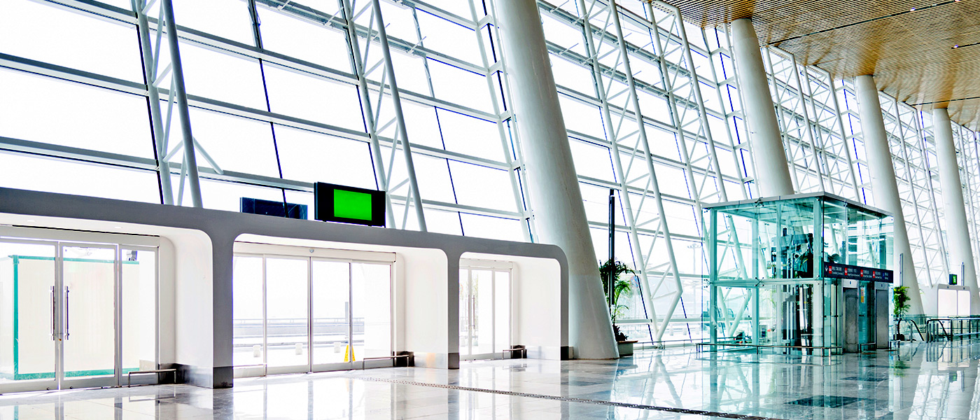 INSULFILM™ Arquitetônico.
Uso em aeroportos.