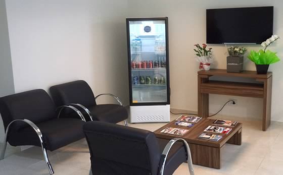 Sala de espera VIP.