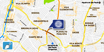 Localização Loja Moema.